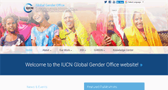 Desktop Screenshot of genderandenvironment.org