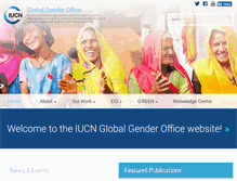 Tablet Screenshot of genderandenvironment.org